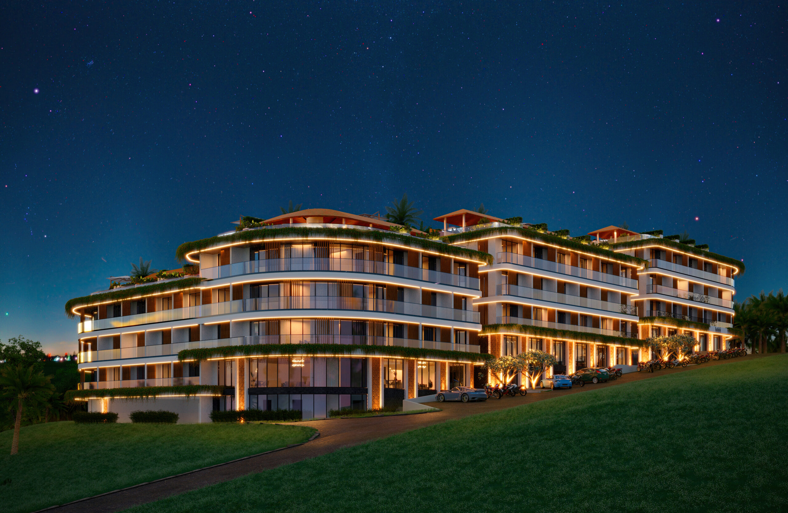 Unique Residential Complex just 3 min from Melasti Beach
