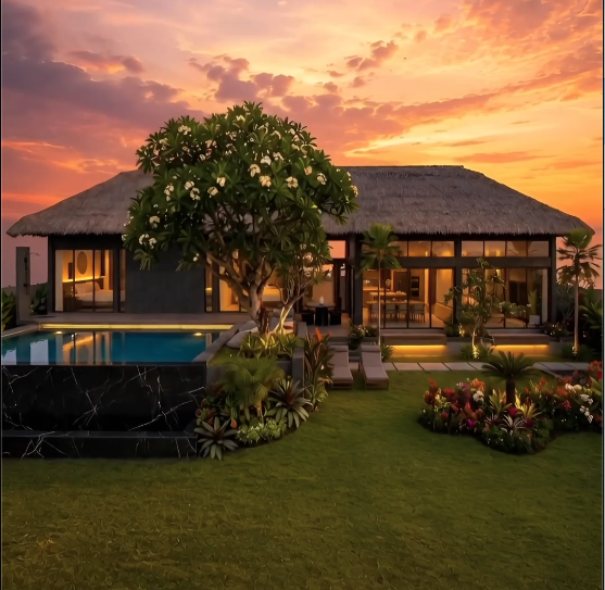 Boutique Private Hillside Villas in Ubud with River Canyon Views