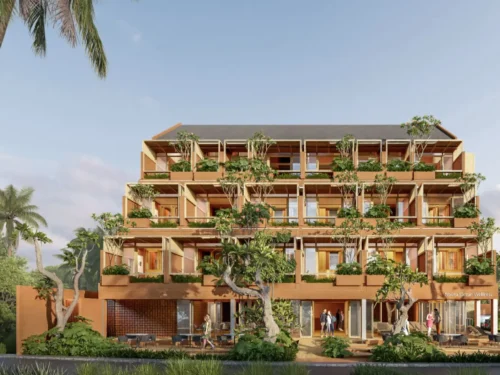 Exklusive Suiten mit Meerblick am Balangan Beach