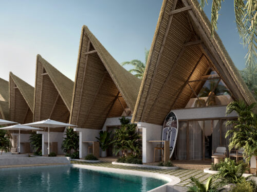 Exklusive 25 balinesische Villen im grünen Herzen von Uluwatu | 10 % Rendite | 600 m zum Meer